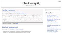 Desktop Screenshot of cesspit.net
