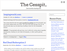 Tablet Screenshot of cesspit.net